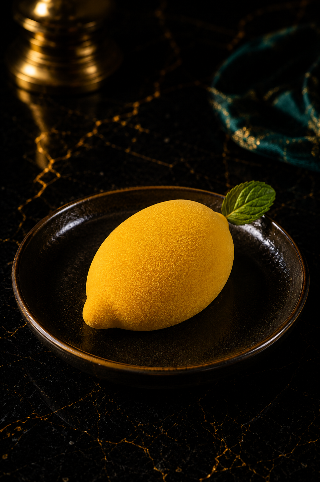 Lemon dessert at The Royce